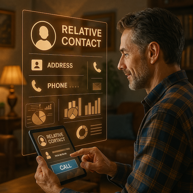 Relatives Contact Info